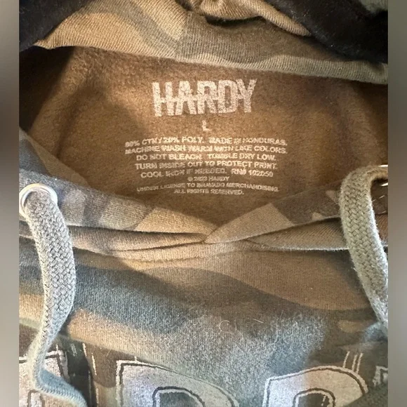 HARDY official tour merch camo hoodie - Picture 5 of 5
